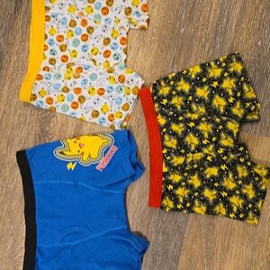 NWOT boys Pokémon Pikachu  boxer briefs size 8 underwear boxers 😍